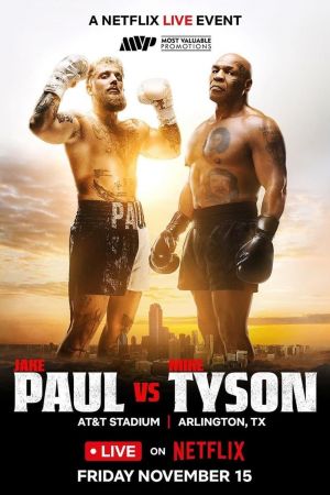 Jake Paul vs. Mike Tyson poster